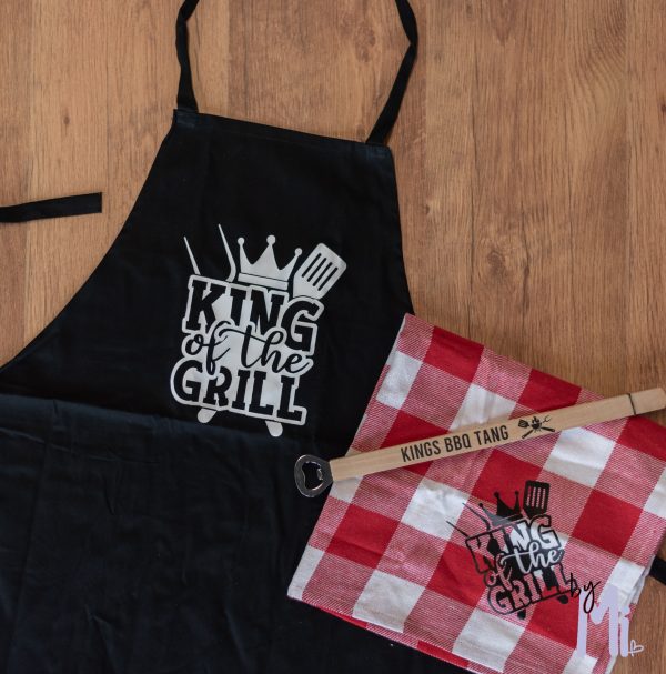 BBQ set "King of the grill"