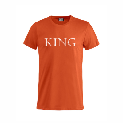 Koningsdag heren t-shirt KING